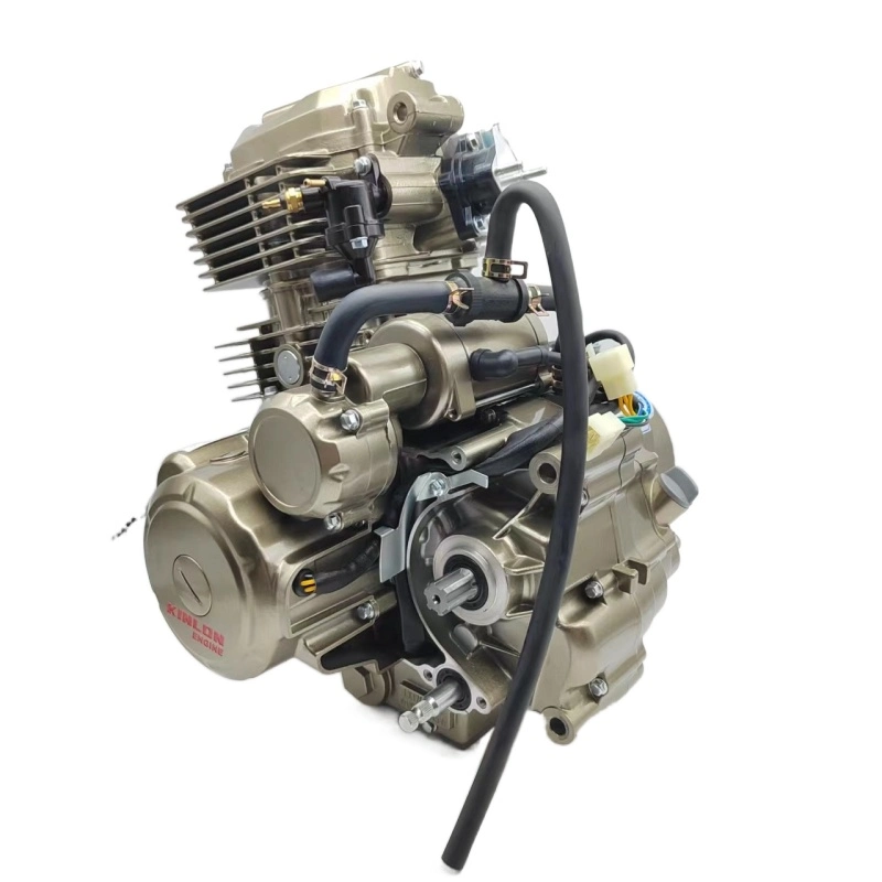 Loncin Motorcycle Td260 4-Stroke 260cc 250cc Water-Cooled Engine for Tricycle Three Wheeler Dirt Bike Motors Manual 5 Gears